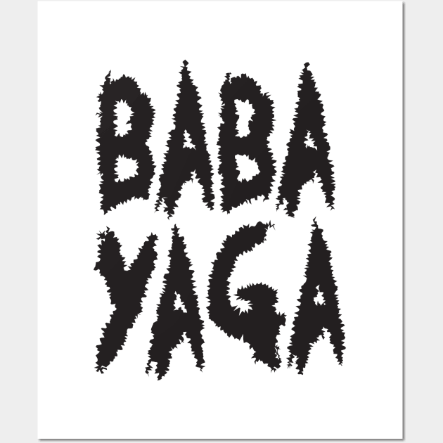 Big Bad BABA YAGA Wall Art by Knocking Ghost